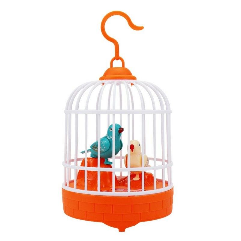 Rechargeable Talking Bird Cage – Voice Repeating Musical Toy - Image 2